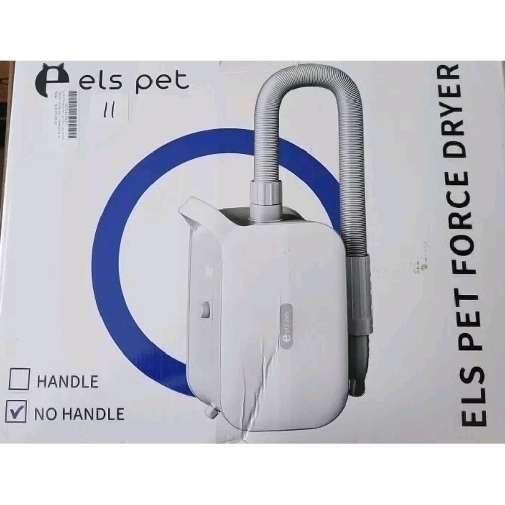 ELS PET Dog Dryer, Smart Pet Dryer with LED Screen, 3 Nozzles, New Open Box